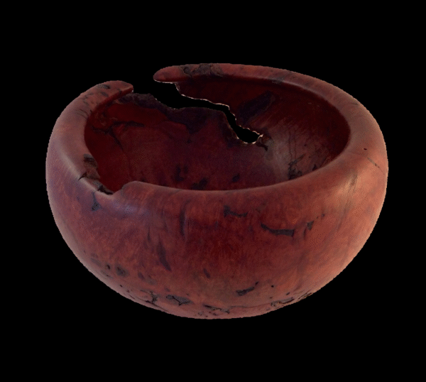 Handcrafted Burl Bowl