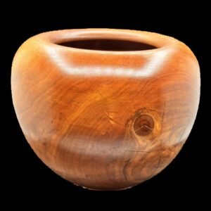 Hand-Turned Hardwood Vessel