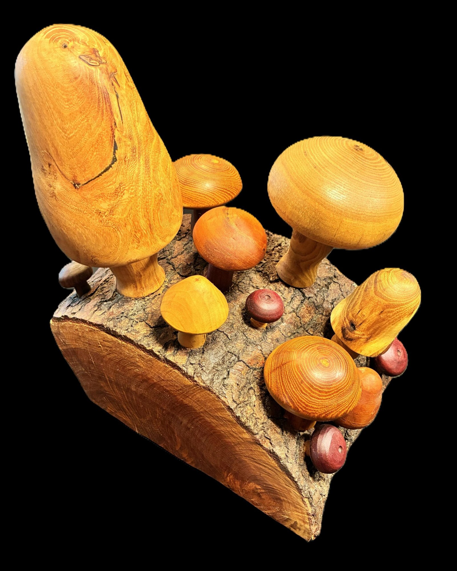 mushroom art piece